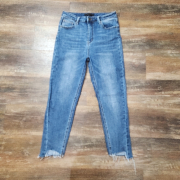 Risen Jeans - High Rise Relaxed Fit Skinny - RDP1264 - Picture 4 of 9